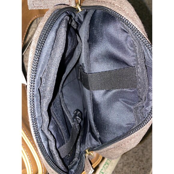 Caseable Bag NEW Shoulder Travel Brown Blue/Gray Unisex - Picture 7 of 8